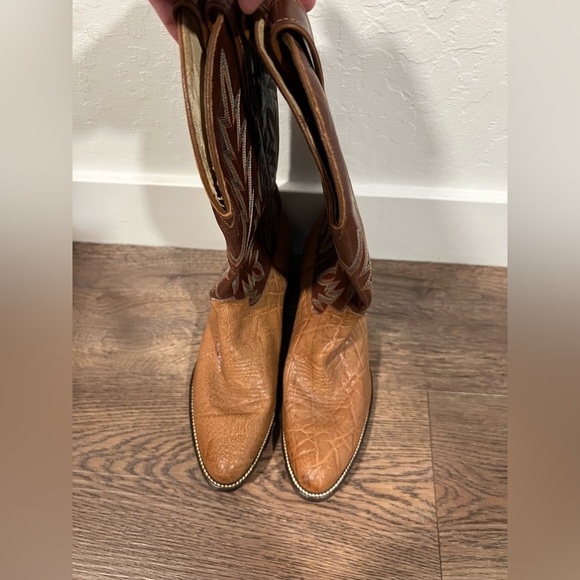 Vintage Wrangler Cowboy Boots Men’s 8 - Picture 3 of 17